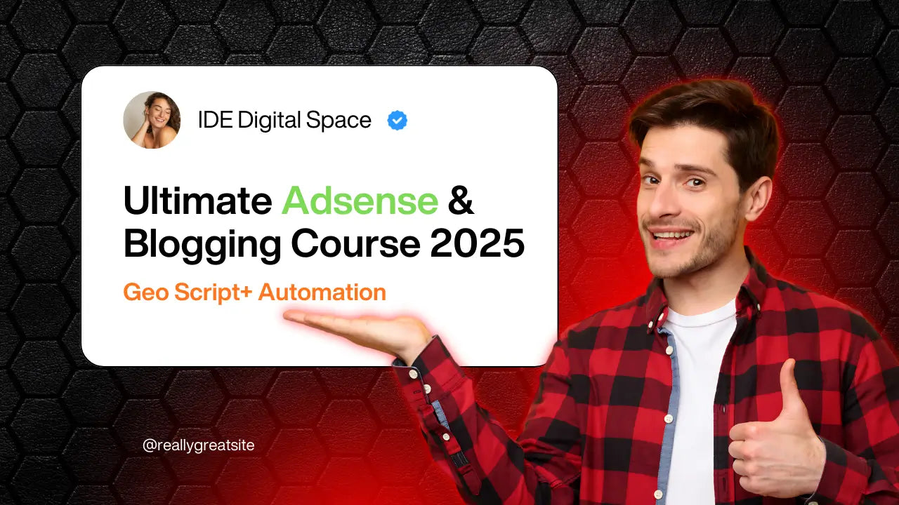 Load video: Google Adsense Loading + Geo Targeting script Course