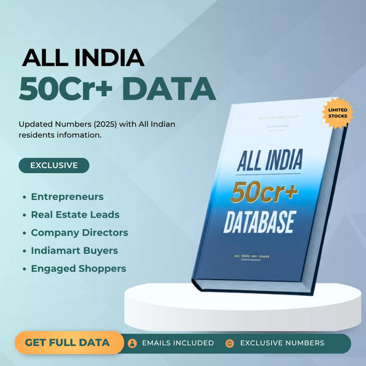 all India 50cr database numbers